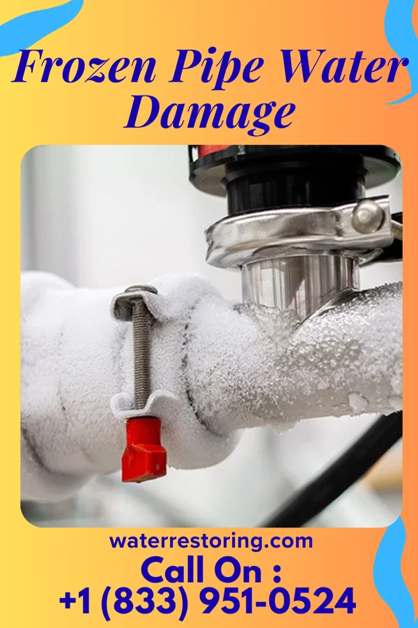 Frozen Pipe Water Damage in Cherokee Village, AR